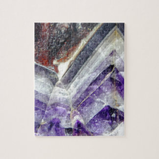 Amethyst Mountain Quartz Jigsaw Puzzle