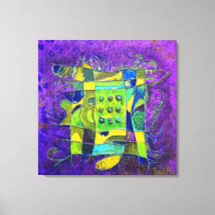 ”Amethyst Opening” by Paul Buică Canvas Print