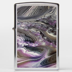 Amethyst & Pearls Zippo Lighter