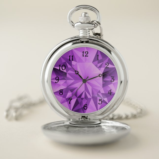 Amethyst Pocket Watch (Inside)