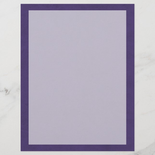 Amethyst Purple Color Velvet Custom Home Casino Flyer (Front)