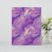 Amethyst Purple Crystal Gel Texture (Standing Front)