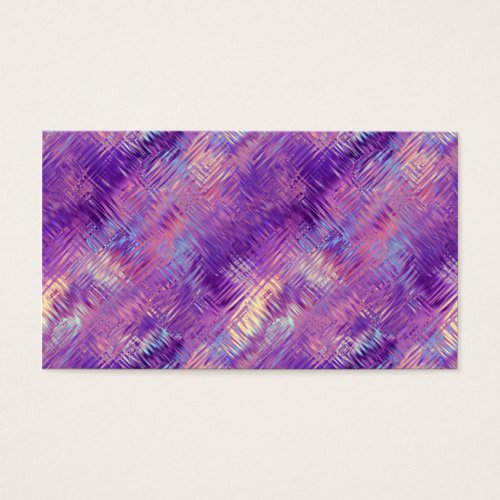 Amethyst Purple Crystal Gel Texture Business Card Template