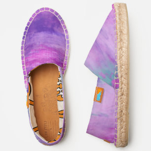 Amethyst Purple Paint Espadrilles
