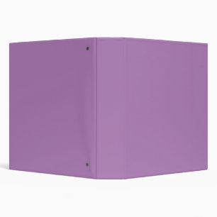 Amethyst Purple Personalized Plum Color Background Binder