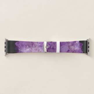 Amethyst Raw Stones  Apple Watch Band