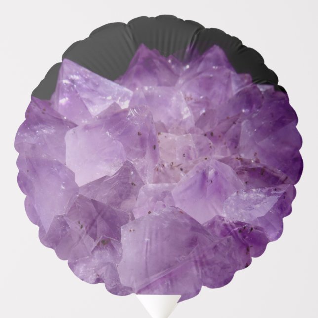 Amethyst Raw Stones  Balloon (Front)