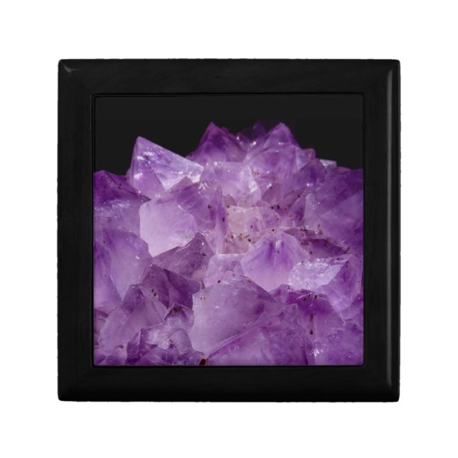 Amethyst Raw Stones  Gift Box (Front)