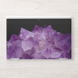 Amethyst Raw Stones HP Laptop Skin