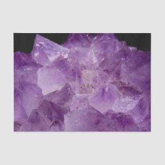 Amethyst Raw Stones  Tissue Paper