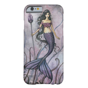 Amethyst Sea Fantasy Mermaid Art Barely There iPhone 6 Case