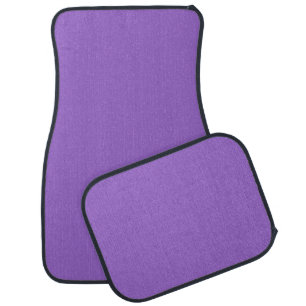 Amethyst (solid color) car floor mat