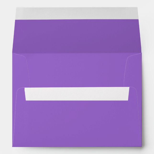 Amethyst (solid color)  envelope (Back (Bottom))