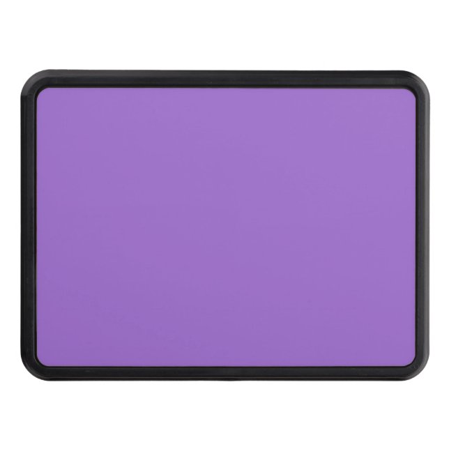 Amethyst (solid color)  hitch cover (Front)