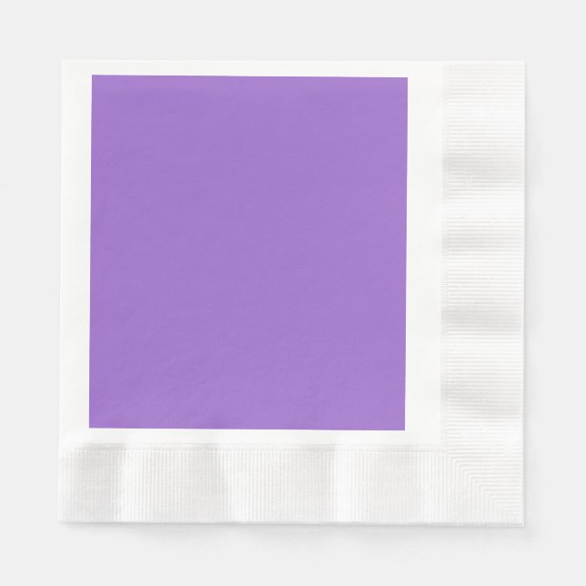 Amethyst (solid color)  napkins (Front)