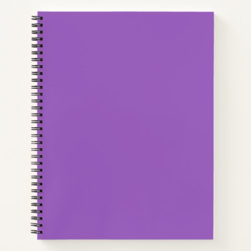 Amethyst  solid color  notebook