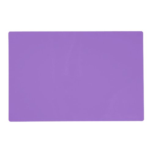 Amethyst solid color  placemat