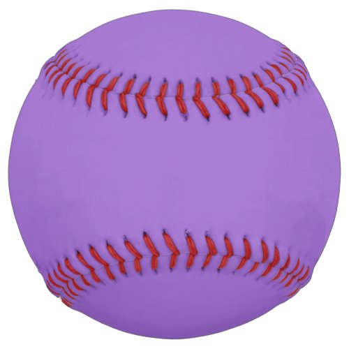 Amethyst solid color  softball