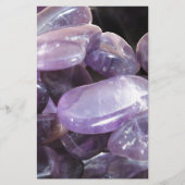 AMETHYST spiritual purple gemstone (Front)