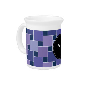 Amethyst Squares Pitcher
