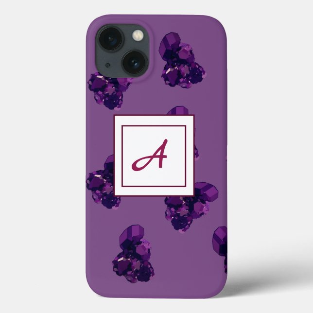 Amethyst Stones  vector iPhone 6/6s, Tough Xtreme Case-Mate iPhone Case (Back)