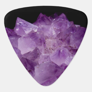 Amethyst Uncut Stones  Guitar Pick