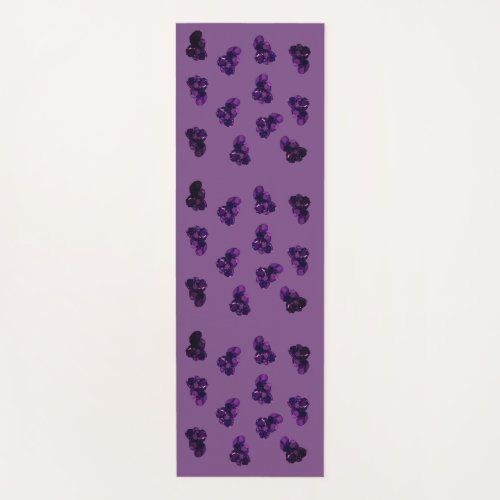 Amethyst vector Art Yoga Mat