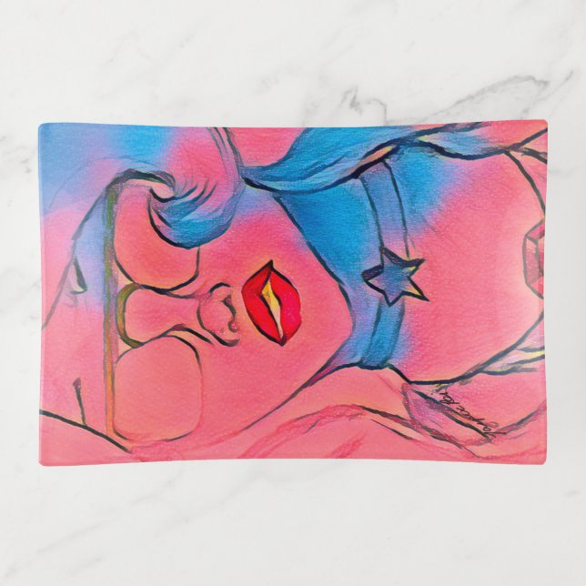 Amethyst Vibes Edition 1 Trinket Tray (Front)