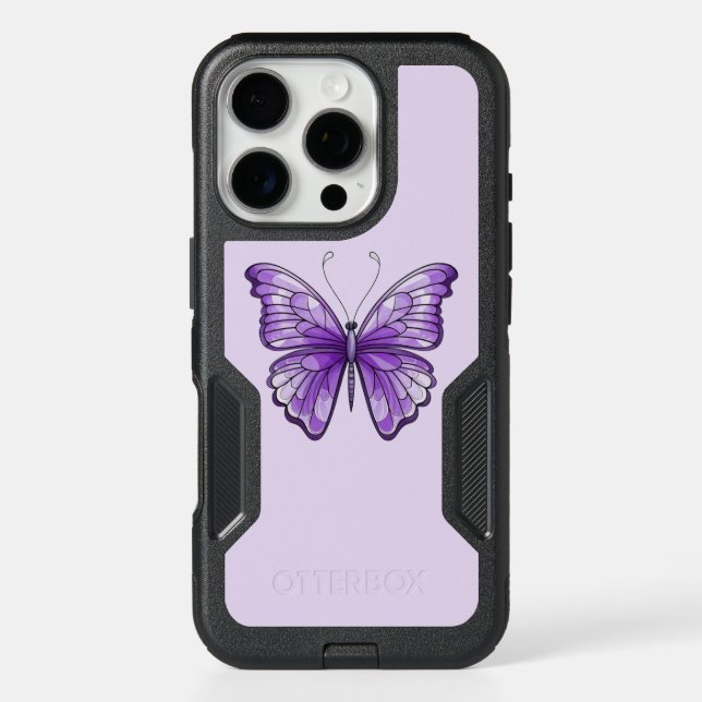 Amethyst Wings Otterbox Case (Back)