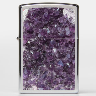 Amethyst Zippo Lighter