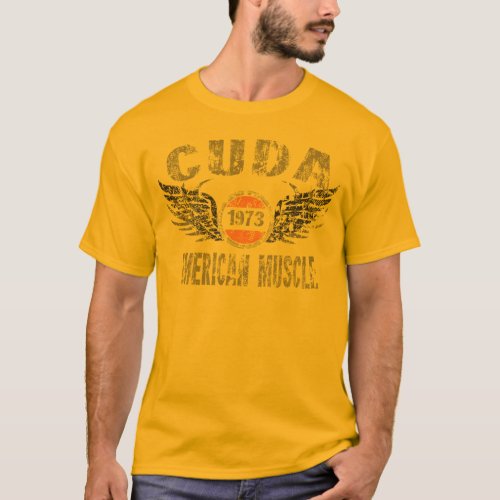 amgrfx _ 1973 Cuda T_Shirt