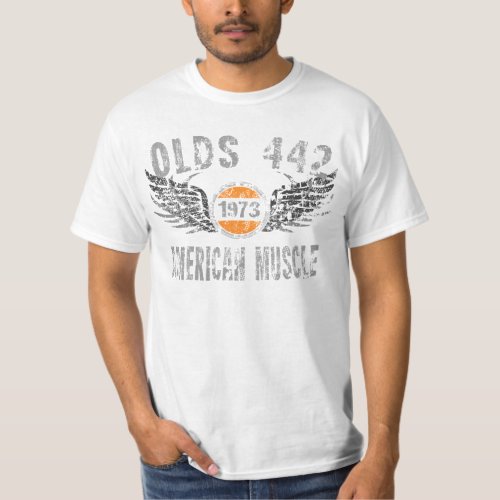 amgrfx - 1973 Olds 442 T-Shirt