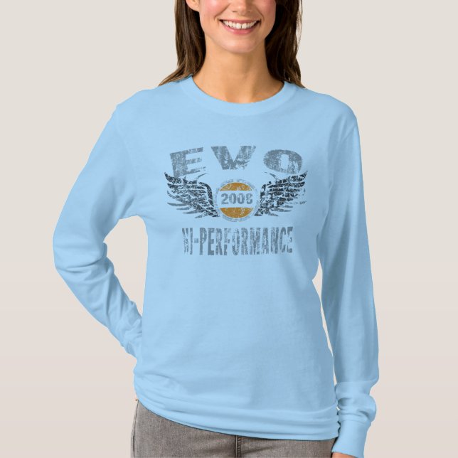 amgrfx - 2008 Mitsubishi EVO T-Shirt (Front)