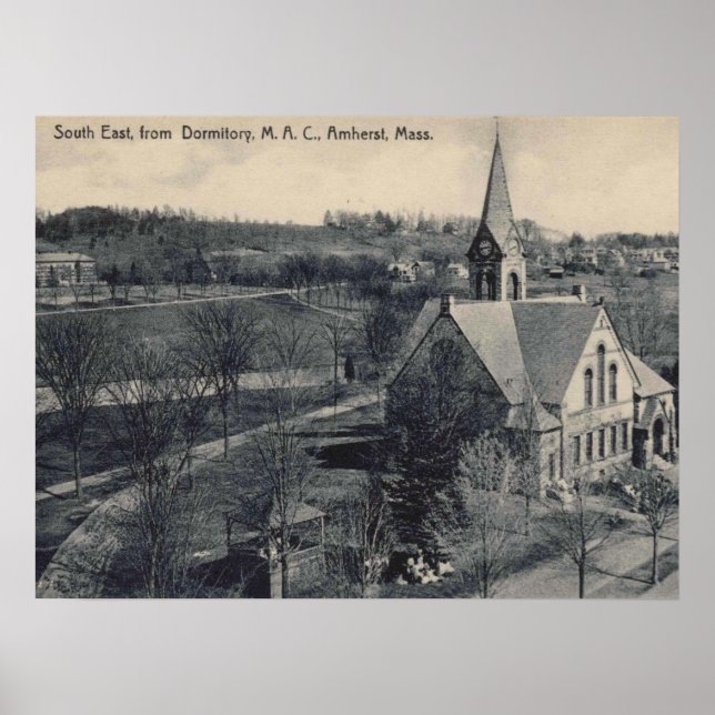 Amherst MA, Massachusetts, c1910 Poster (Front)