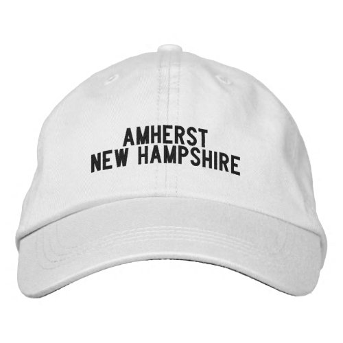 Amherst New Hampshire Hat