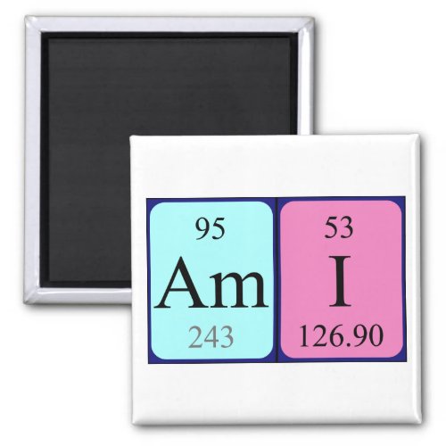 Ami periodic table name magnet