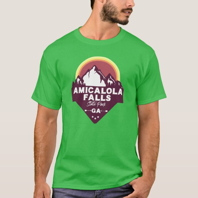 Amicalola Falls State Park Georgia State Park Wild T-Shirt (Front)