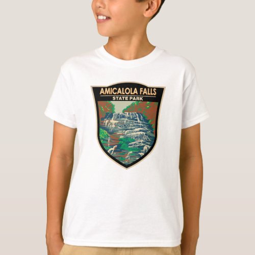 Amicalola Falls State Park Georgia Vintage  T_Shirt