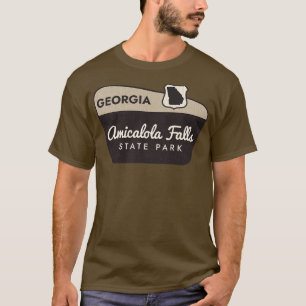 Amicalola Falls State Park Georgia Welcome Sign T-Shirt