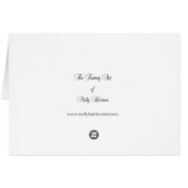 Amid the Soft Sea Mermaid Card (Back Horizontal)