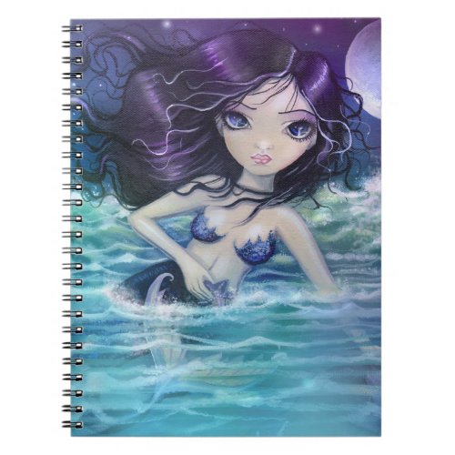 Amid the Soft Sea Mermaid Notebook