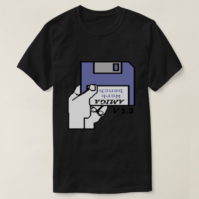 Amiga Logo Essential T-Shirt (Design Front)