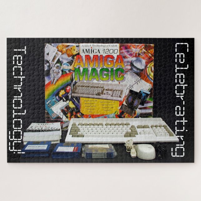 AMIGA MAGIC CELEBRATING TECHNOLOGY JIGSAW PUZZLE (Horizontal)