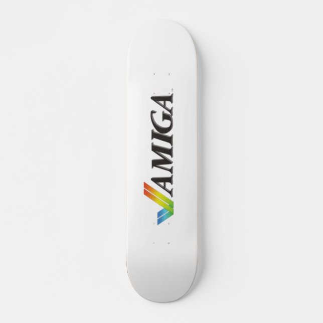 Amiga Retro 80's Family Personal Computer System Skateboard (Front)