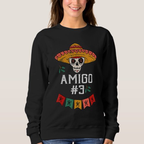 Amigo 3 Cinco De Mayo  Kids Costume Sweatshirt