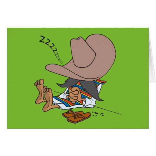 AMIGO SIESTA TIME CARDS (Front Horizontal)