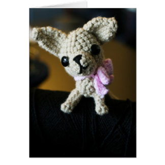 Amigurumi Chihuahua Cards