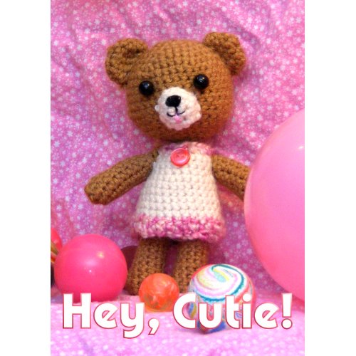 Crochet Memories, Free Teddy Bear Fridgie pattern