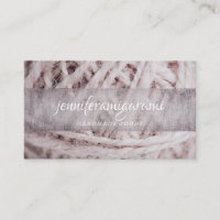 Amigurumi Yarn Knitting Crochet Business Card