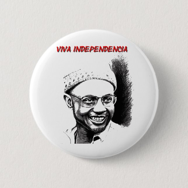 Amilca cabral pinback button (Front)